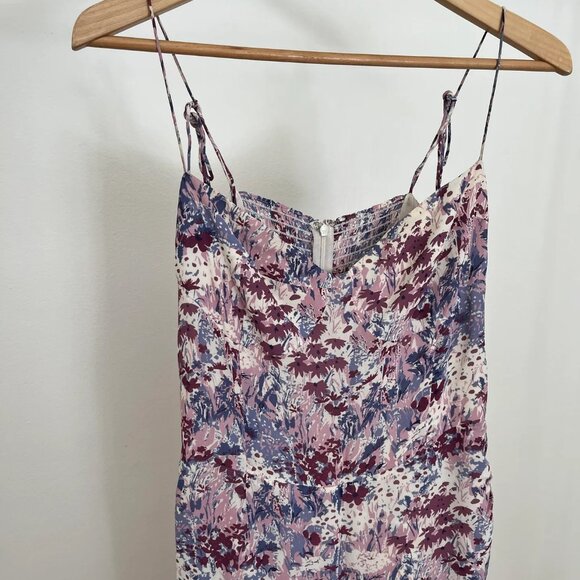 Reformation - Kourtney Purple Floral Midi Dress - Picture 6 of 6